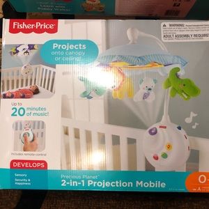 Projection mobile baby